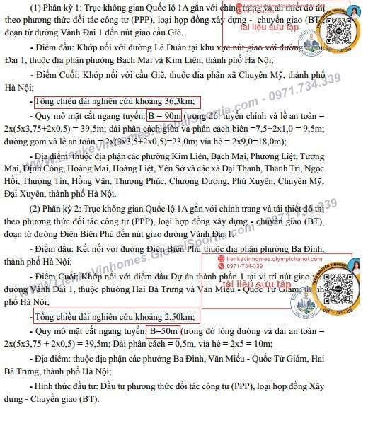 thiết kế quốc lộ 1a